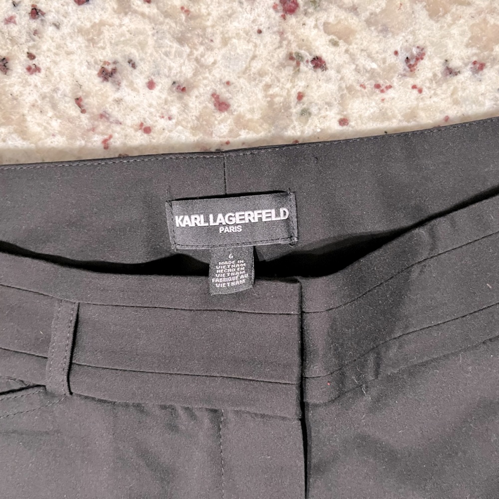 Karl Lagerfeld Straight Leg Ankle Dress Pants